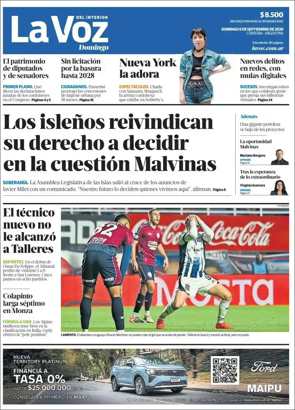 Evolucion Streaming | ÉXTASIS RADIO - Tapa del diario La Voz
